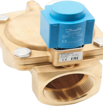 Elektrozawór wody 2" z cewką 24DC